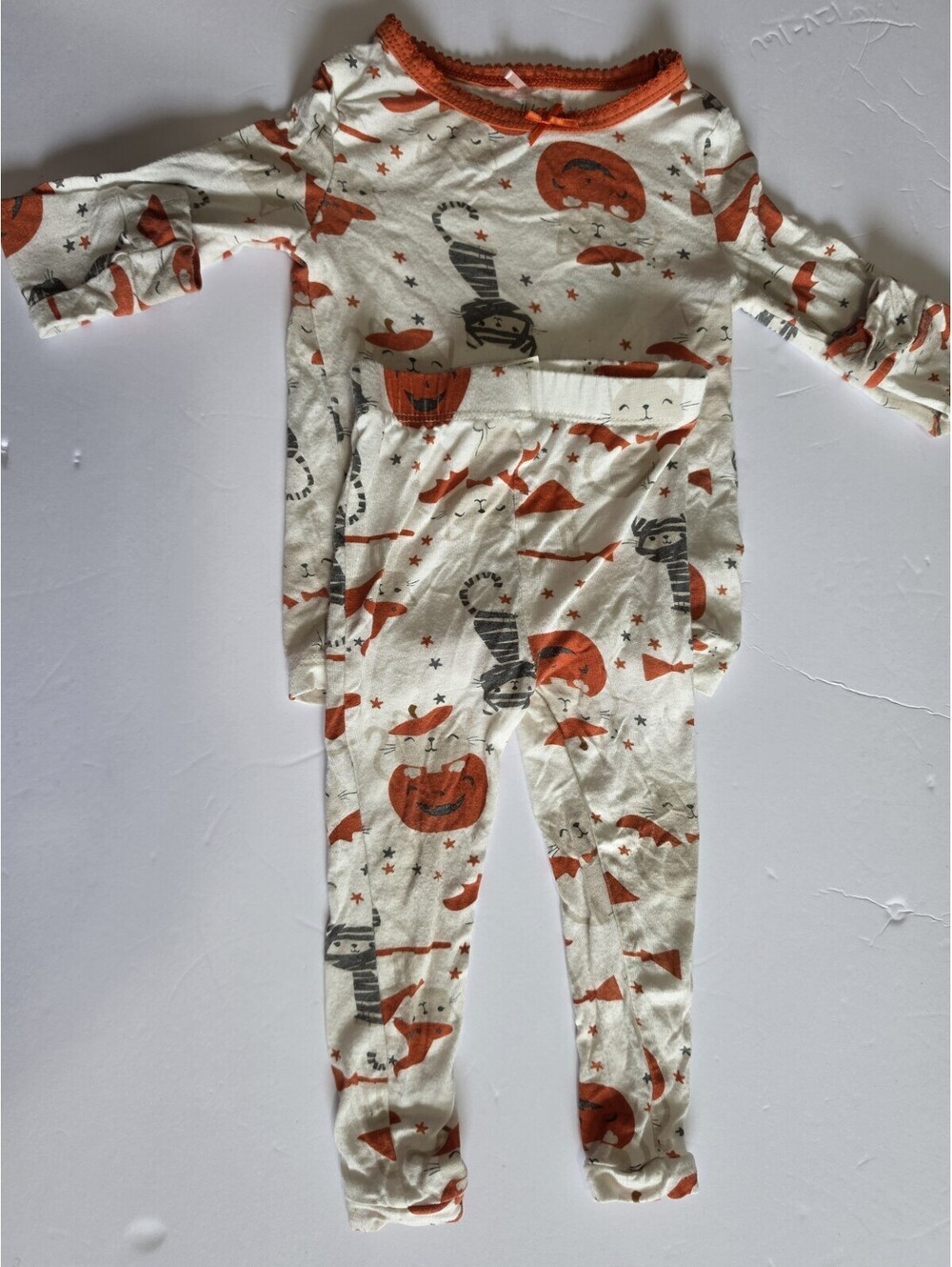 18 Months Milkberry Bamboo Snugfit 2 Piece Halloween Pajamas